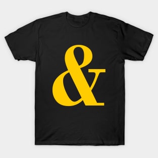 Yellow Ampersand T-Shirt